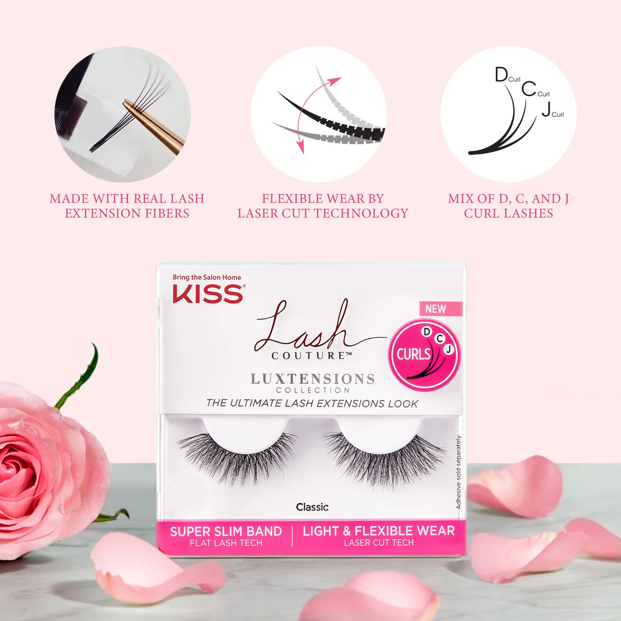 KISS Lash Couture LuXtensions Lashes - Volume Full Set, 4 count-731509870138-LR-342698-7-LR eShop