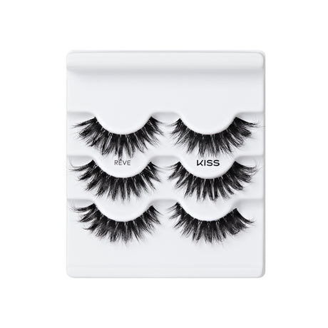KISS Lash Couture Masterpiece Faux Mink Lashes - Reve, 3 pairs-731509223903-LR-359953-2-LR eShop