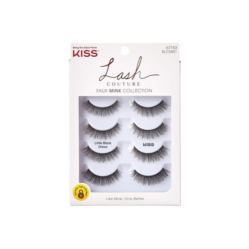 KISS Lash Couture Multipack Faux Mink, Little Black Dress, 4 pairs-731509677638-LR-332692-1-LR eShop