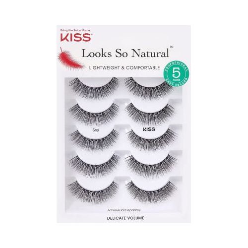 KISS Looks So Natural False Lashes - Shy, 5 count-731509620139-LR-308521-1-LR eShop