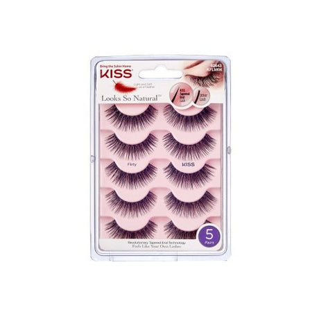 KISS Looks So Natural Multipack Lashes Flirty, 5 pairs-731509626438-LR-334984-1-LR eShop