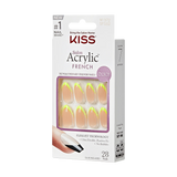 KISS Salon Acrylic French Color Fake Nails - Hype-731509913729-LR-351976-1-LR eShop