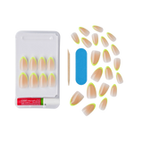 KISS Salon Acrylic French Color Fake Nails - Hype-731509913729-LR-351976-2-LR eShop