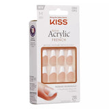 KISS Salon Acrylic Medium Coffin French Manicure Fake Nails Kit - Je T'aime-731509836066-LR-337818-4-LR eShop