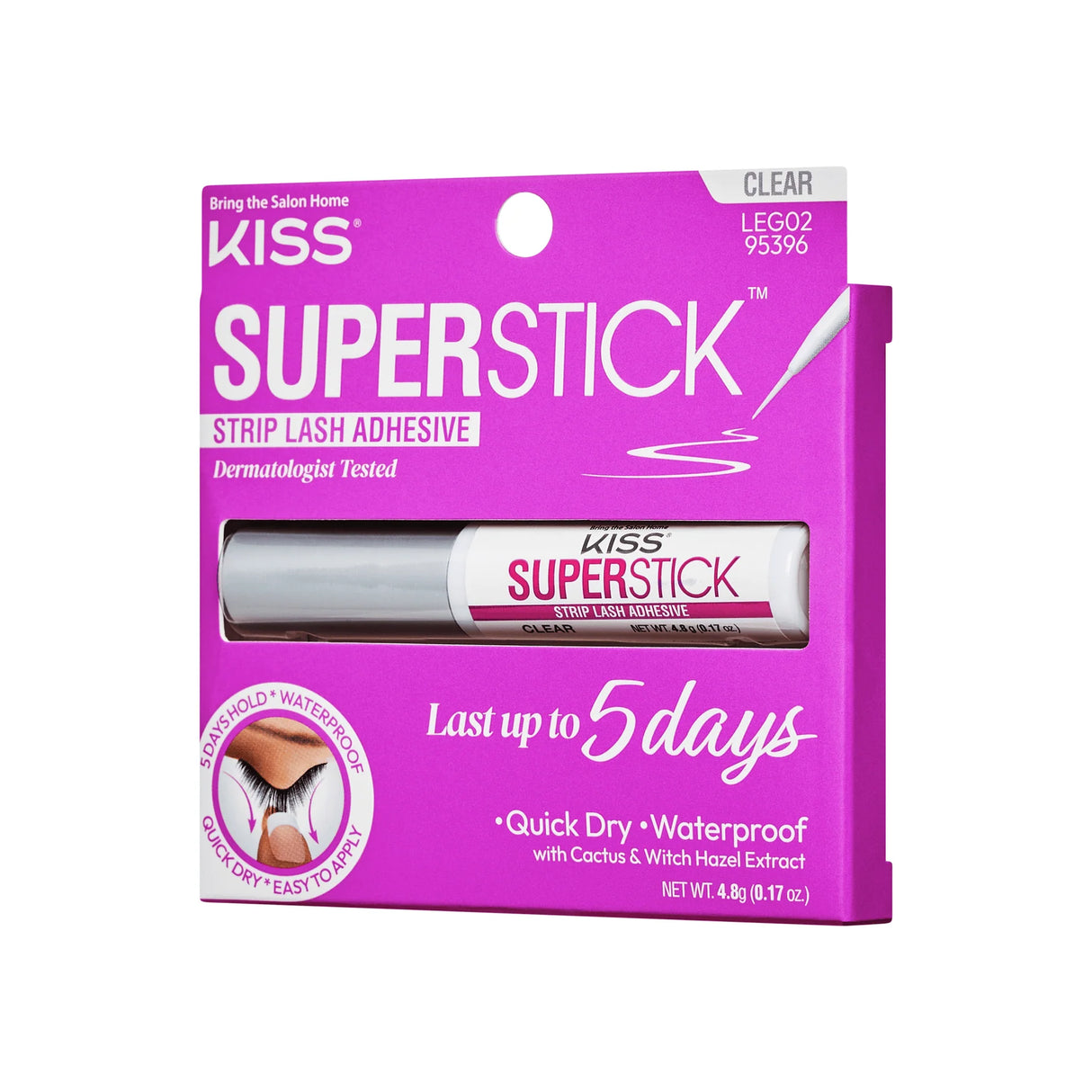 KISS Super Stick Strip Lash Adhesive - Clear-731509953961-LR-356526-5-LR eShop