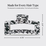 kitsch Jumbo Open Shaped Hair Clip for Women - Black-819677028190-LR-363797-4-LR eShop