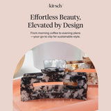 kitsch Jumbo Open Shaped Hair Clip for Women - Black-819677028190-LR-363797-8-LR eShop