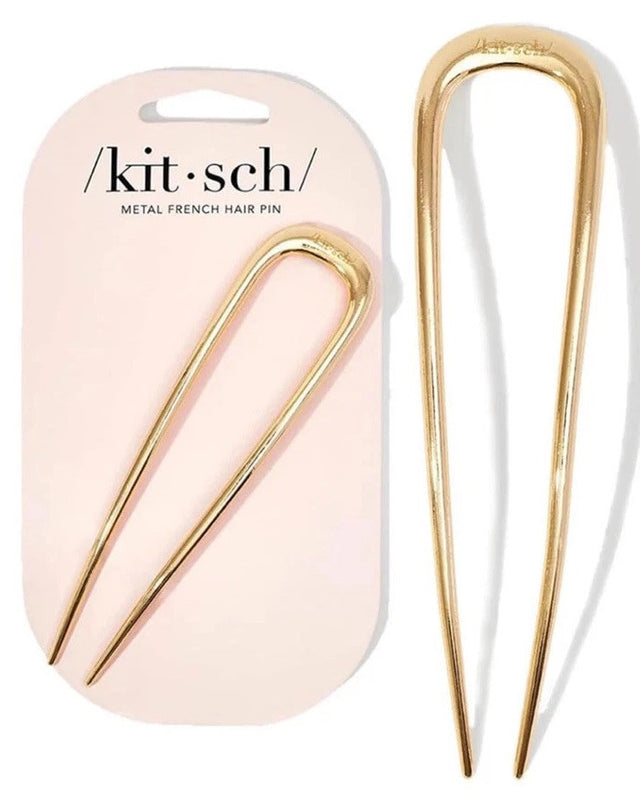Kitsch Metal French Hair Pin - Gold-810112564266-LR-359527-1-LR eShop