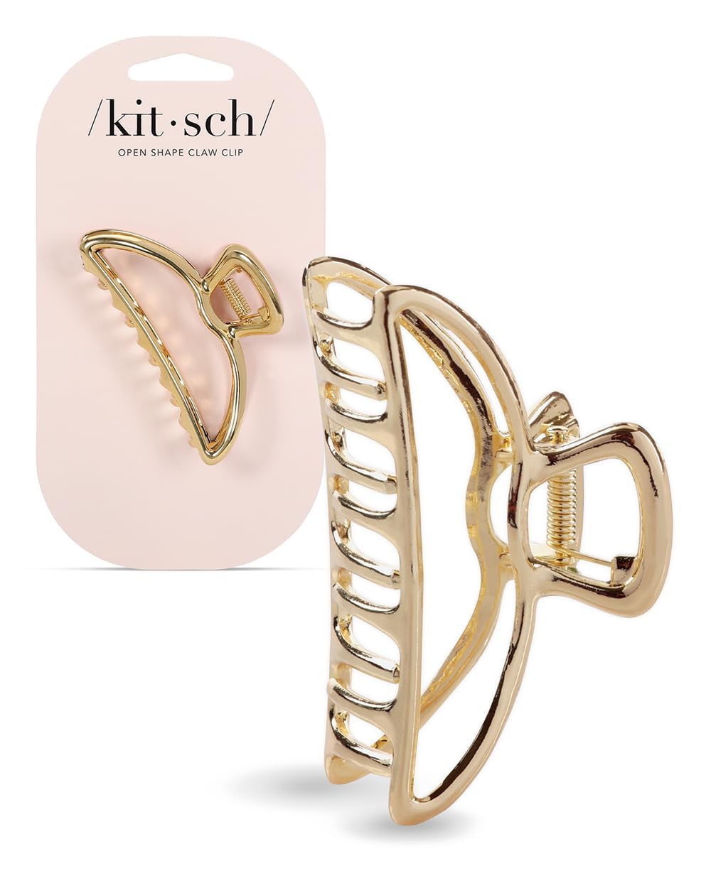 Kitsch Open Shape Claw Clip - Gold-812696028431-LR-350870-1-LR eShop