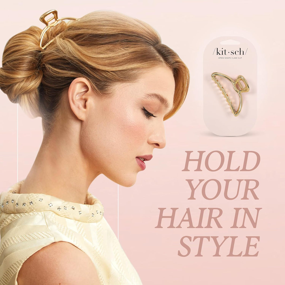Kitsch Open Shape Claw Clip - Gold-812696028431-LR-350870-4-LR eShop