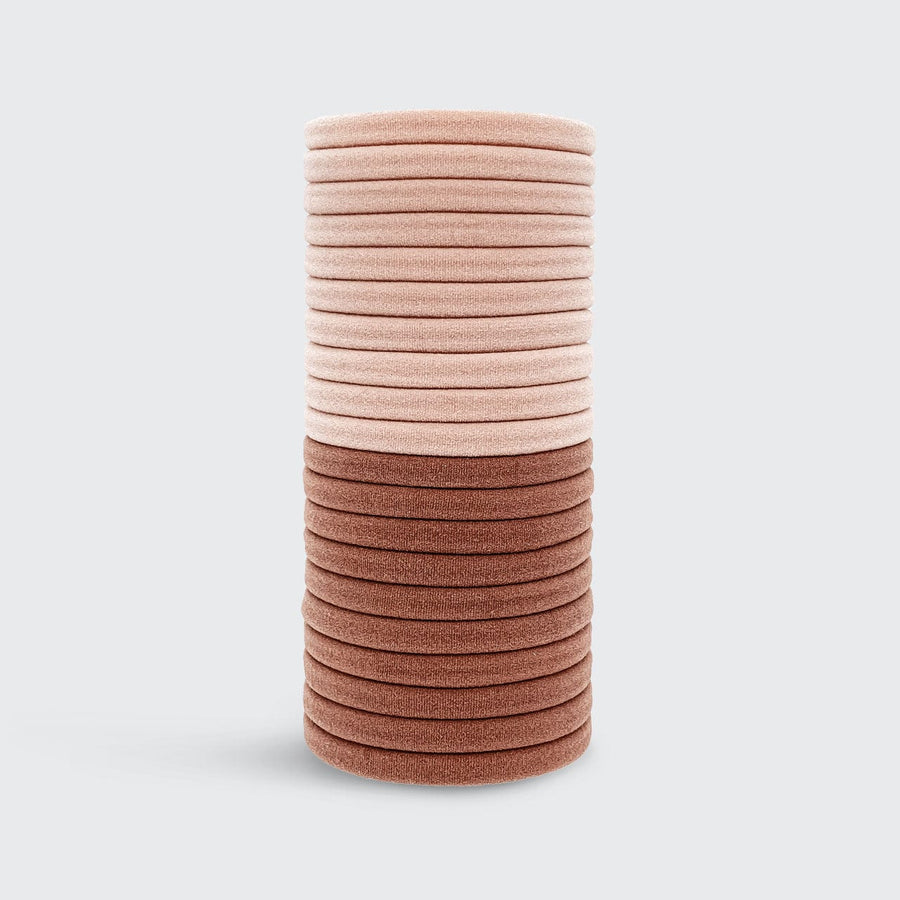 Kitsch Recycled Nylon Hair Elastics 20pc Set - Blush-819677025304-LR-362126-2-LR eShop