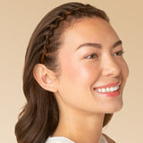Kitsch Recycled Plastic Zigzag Headbands 2pc Set - Black & Tort-810112560145-LR-362127-3-LR eShop