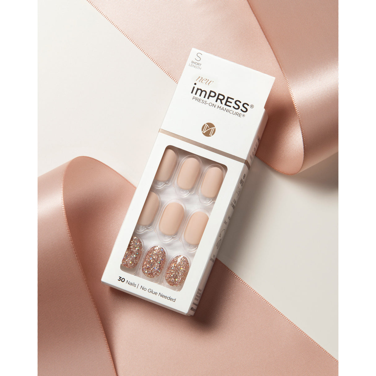 Kiss imPRESS Press-on Manicure - Evanesce, 30ct