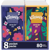 Kleenex On-the-Go 3-Ply Facial Tissue, 8 pack-036000119749-LR-262438-1-LR eShop