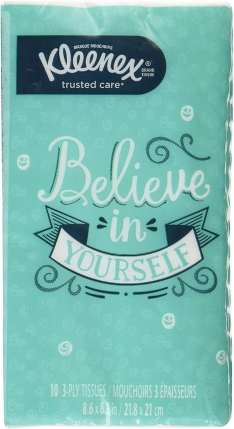 Kleenex Pocket Pack Facial Tissue - Package May Vary, 10 count-036000123234-LR-335618-2-LR eShop