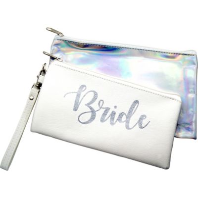 K&M Accessories Iridescent and White Bride Clutch Set-077210743126-LR-325558-1-LR eShop
