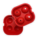 KOLORAE Silicone 4 Ball Ice Tray - Assorted Colors-819702020991-LR-344983-5-LR eShop
