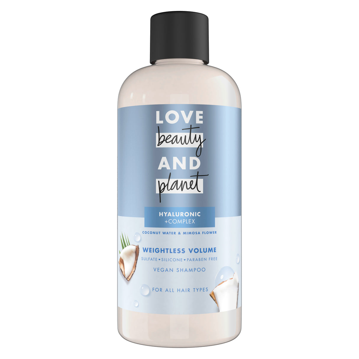 Love Beauty and Planet Vegan Shampoo Coconut and Mimosa - 3oz