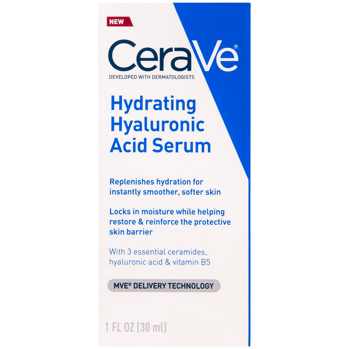 CERAVE HYALURONIC SERUM 1Z