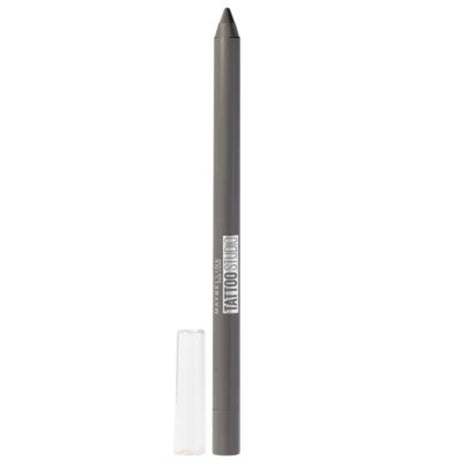 Maybelline TattooStudio Sharpenable Gel Pencil Longwear Eyeliner Makeup, Intense Charcoal, 0.04 oz.