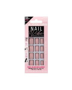 L. A. Colors Nail Vibe Artificial Nail Tip Kit - Cool & Chic-081555713805-LR-345402-1-LR eShop