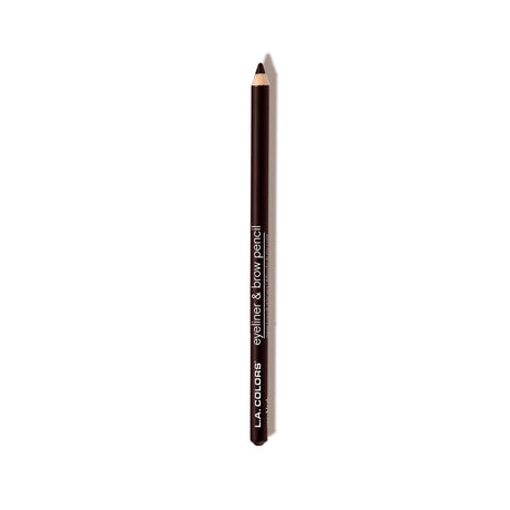 L.A. Colors 7" Eyeliner & Brow Pencil - Black Brown-081555732271-LR-336020-2-LR eShop