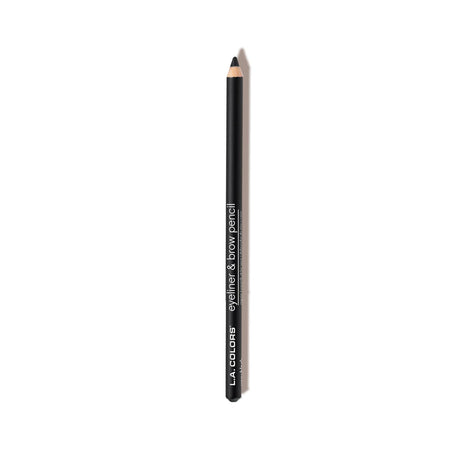 L.A. Colors 7" Eyeliner & Brow Pencil - Very Black-081555732264-LR-336021-2-LR eShop