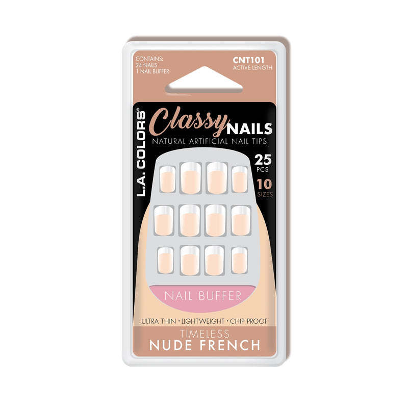 L.A. COLORS Classy Nail Tips - CNT101B Timeless Nude French-081555711016-LR-336041-1-LR eShop