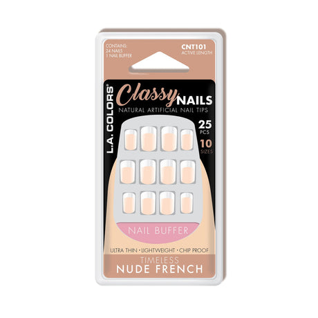 L.A. COLORS Classy Nail Tips - CNT101B Timeless Nude French-081555711016-LR-336041-1-LR eShop