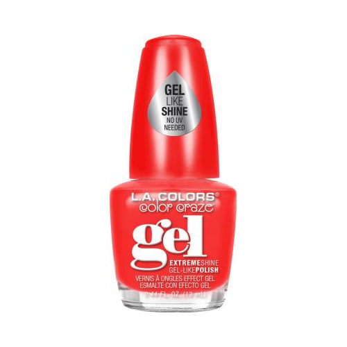 L.A. Colors Color Craze Extreme Shine Gel Nail Polish - Knockout, 0.44 fl oz-081555547080-LR-280477-1-LR eShop
