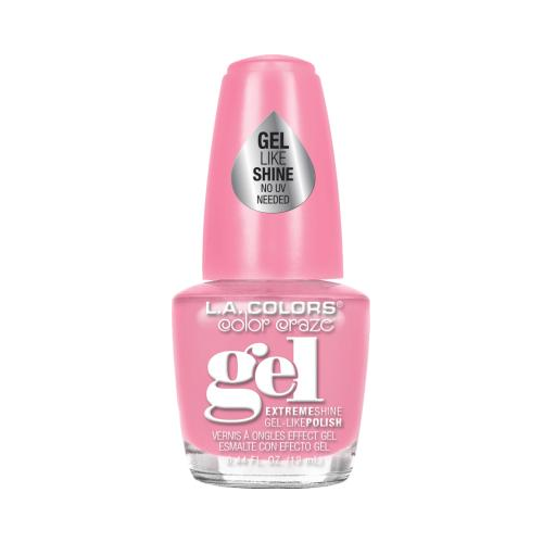 L.A. Colors Color Craze Extreme Shine Gel Nail Polish - Sweet Heart, 0.44 fl oz-081555547424-LR-294316-1-LR eShop