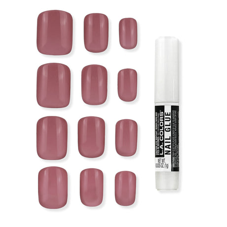 L.A. COLORS Gel Nails On! Artificial Nail Kit - Mademoiselle, 13 count-081555711252-LR-361233-2-LR eShop