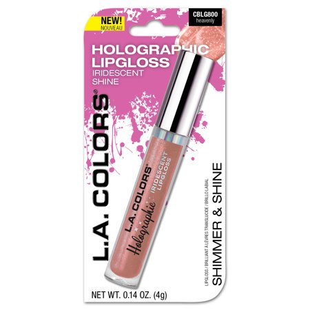 L.A. COLORS Holographic Iridescent Lipgloss - CBLG800A Heavenly, Carded-081555738006-LR-357847-1-LR eShop