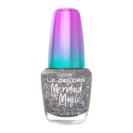 L.A. COLORS Mermaid Magic Nail Polish - CNL80 Shimmer Mist-081555510800-LR-347660-1-LR eShop
