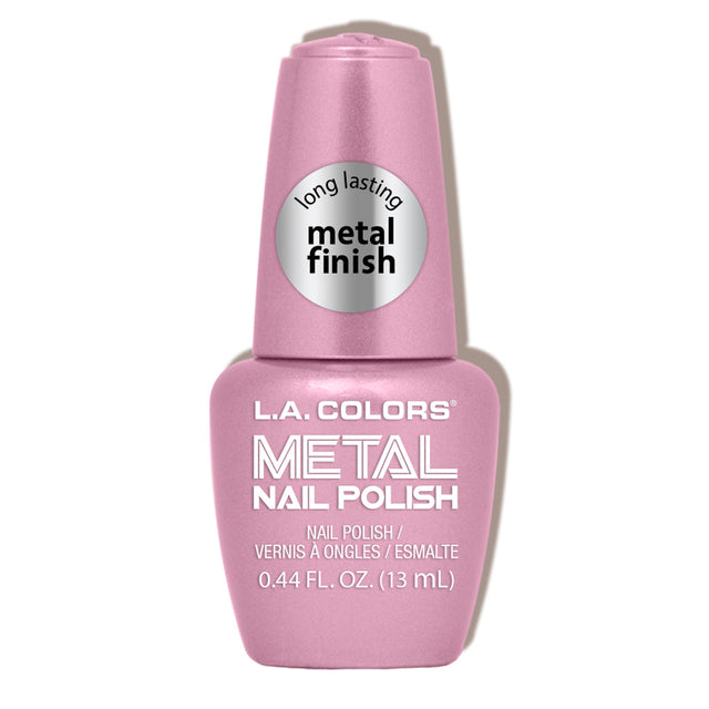 L.A. COLORS Metal Nail Polish - CNL64 Crystal Pink-081555510640-LR-328330-1-LR eShop