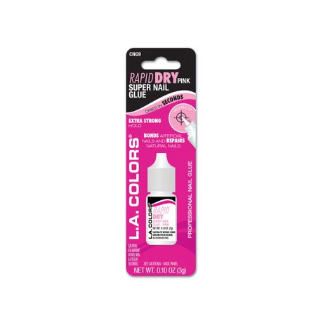 L.A. Colors Rapid Dry Nail Glue - Pink-081555710095-LR-336040-1-LR eShop