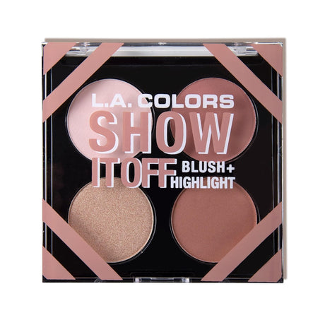 L.A. COLORS Show It Off & Shape It Up Palette - Blush & Highlight-081555756376-LR-357857-1-LR eShop