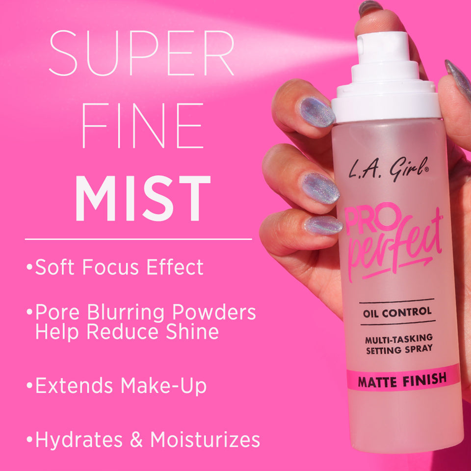 L.A. Girl Pro Perfect Long-Wear Setting Spray - GFS200 Blurring Matte-081555962005-LR-357052-8-LR eShop