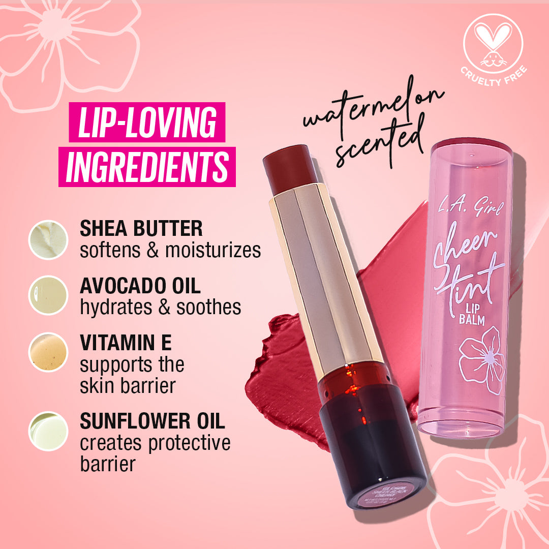 L.A. Girl Sheer Tint Lip Balm - Black Cherry-081555356064-LR-356999-2-LR eShop