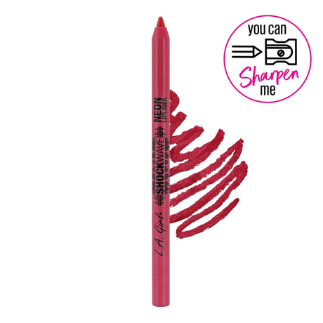 L.A. Girl Shockwave Neon Lipliner - GP734 Fiery-081555657345-LR-335200-1-LR eShop