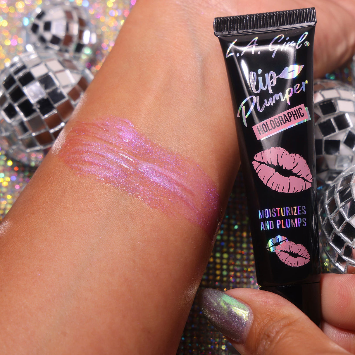 L.A. Girl Tinted Lip Plumper - GLP529 Holographic-081555355296-LR-356992-3-LR eShop