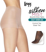 L'eggs Silken Mist Silky Sheer Control Top Sheer Toe - Sun Beige, Size B-074200938678-LR-316925-4-LR eShop