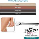 L'eggs Silken Mist Silky Sheer Control Top Sheer Toe - Sun Beige, Size B-074200938678-LR-316925-5-LR eShop