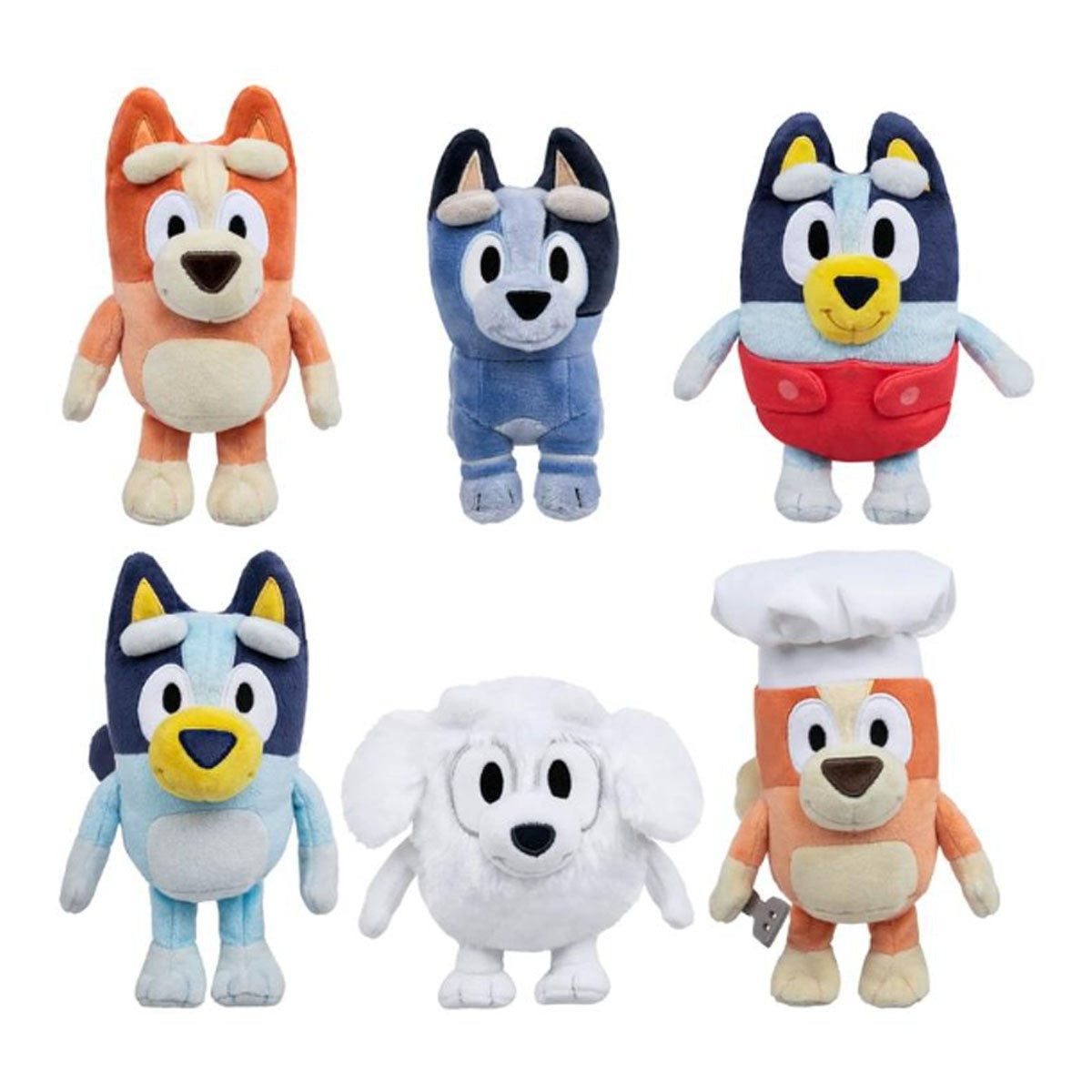 License 2 Play Bluey 8" Plush Assortment - Series 10, Assorted-630996176115-LR-354187-1-LR eShop