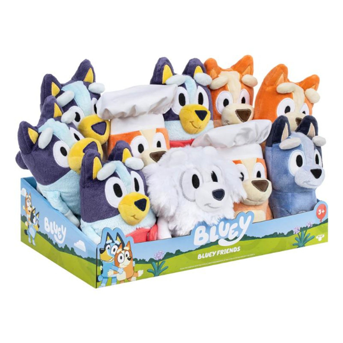 License 2 Play Bluey 8" Plush Assortment - Series 10, Assorted-630996176115-LR-354187-8-LR eShop