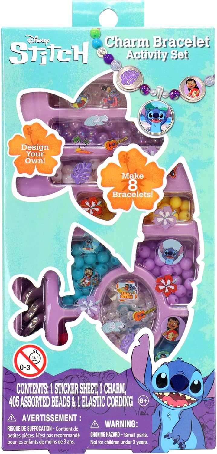 License 2 Play Disney Stitch Charm Bracelet Activity Set-029116102057-LR-357486-2-LR eShop