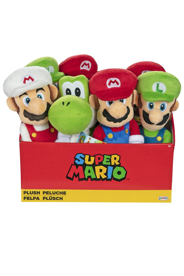 License 2 Play Nintendo Super Mario Core 6 Inch Plush, Assorted-192995409477-LR-357490-9-LR eShop