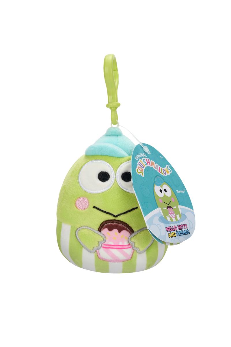 License 2 Play Squishmallows 3.5 Inch Hello Kitty and Friends Food Truck Clip On Plush, Assorted-191726850656-LR-359500-3-LR eShop