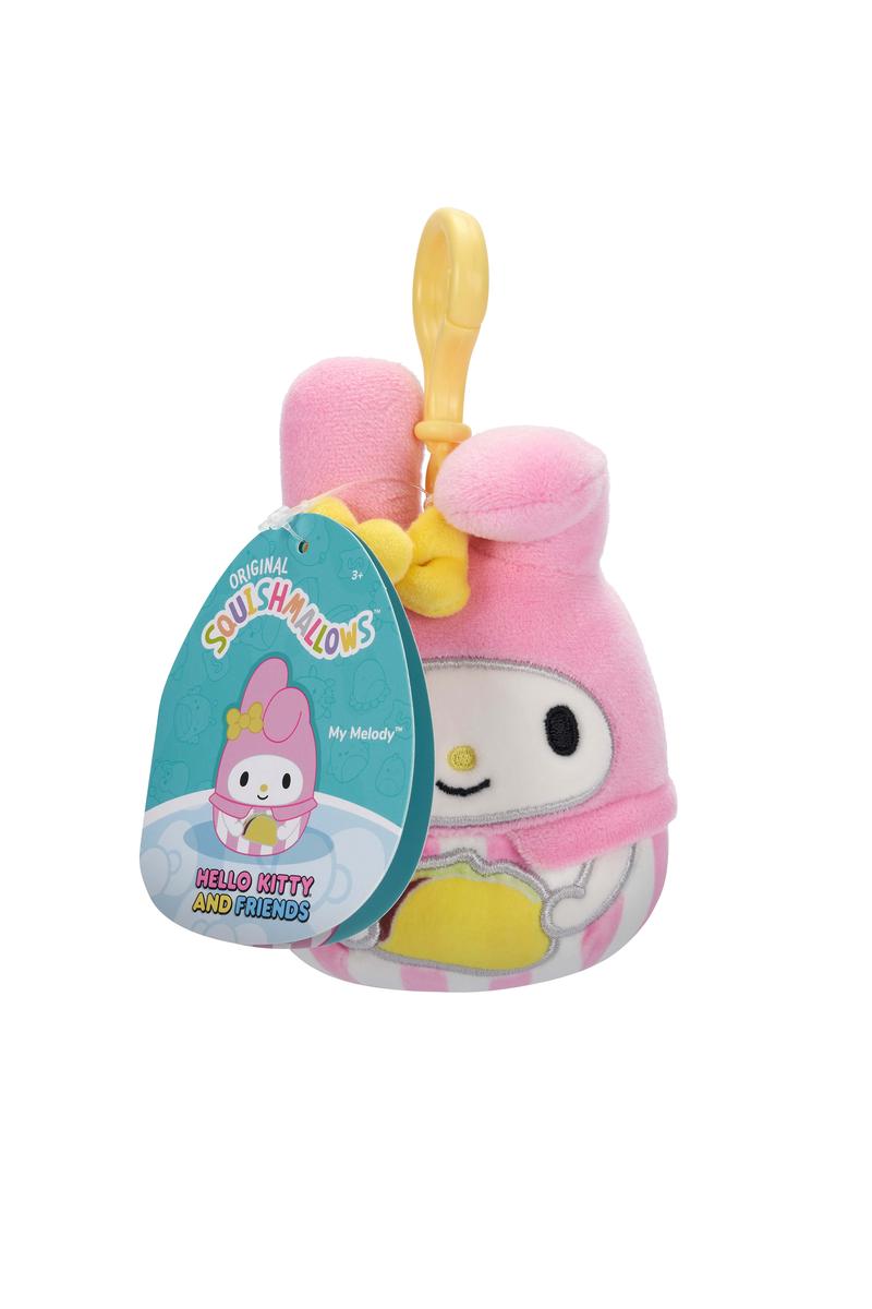 License 2 Play Squishmallows 3.5 Inch Hello Kitty and Friends Food Truck Clip On Plush, Assorted-191726850656-LR-359500-4-LR eShop