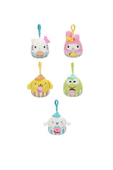 License 2 Play Squishmallows 3.5 Inch Hello Kitty and Friends Food Truck Clip On Plush, Assorted-191726850656-LR-359500-7-LR eShop